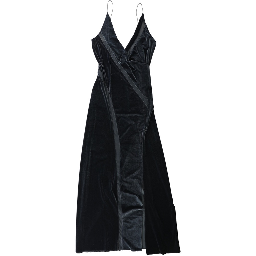 Free People Spliced Velvet Maxi Dress